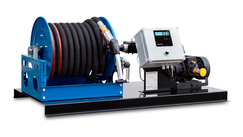 Sistema de gran caudal con medidor digital M-50